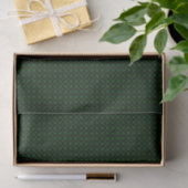 Black and Green Graphed Tissuepapier (Geschenk)