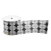 Black and Grey Starbust and Rhombus Pattern Lint (Spoel)