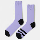 Black and Lavender Bat Crew Socks Sokken (Links)