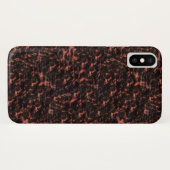 Black and Pink Snakeskin-patroon Case-Mate iPhone Case (Achterkant (horizontaal))