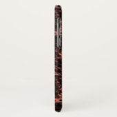 Black and Pink Snakeskin-patroon Case-Mate iPhone Case (Achterkant/links)