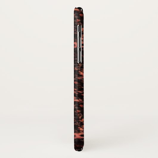 Black and Pink Snakeskin-patroon Case-Mate iPhone Case (Achterkant/links)