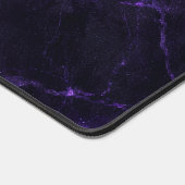 Black and Purple Marble Mouse Pad (Coin)