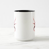 Black and Red Tribal Mask Design Mok (Midden)