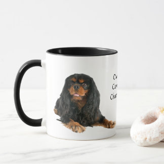Black and Tan Cavalier King Charles Spaniel Dog Mok