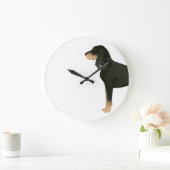 Black and Tan Coonhound Basic Breed Grote Klok (Huis)