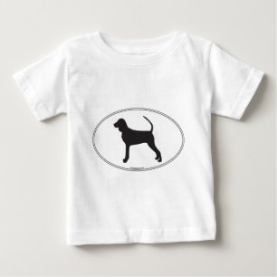 Black and Tan Coonhound Silhouette
