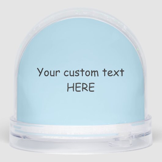 BLACK AND TAN DACHSHUND SNOW GLOBE (Arrière)