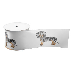 Black and Tan Dapple Short Hair Dachshund Cute Dog Lint