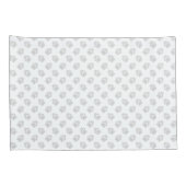 Black and Tan Piebald Long Hair Dachshund & Paws Kussensloop (Achterkant-Rechts)