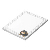 Black and Tan Pomeranian Cute Dog Notitieblok (Gedraaid)