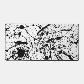 Black and White Abstract Bureaumat (Voorkant)