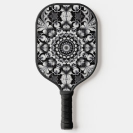Black and White Bliss Pickleball Paddle
