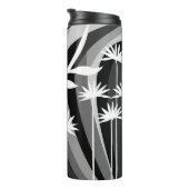 Black and White Botanical Illustration Thermosbeker (Geroteerd rechts)