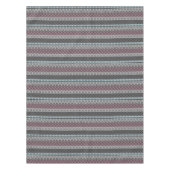 Black and white brown patchwork lace tafelkleed (Voorkant)