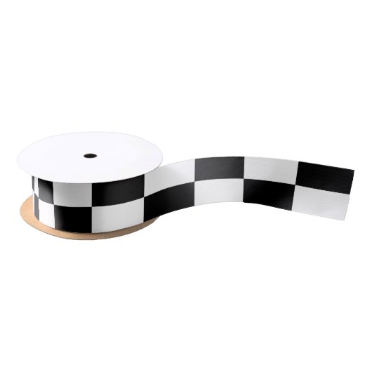 Black and White Checkered Pattern Lint (Spoel)