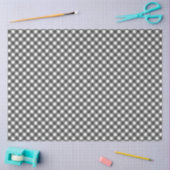 Black and White Checkered Tissue Paper Tissuepapier (Craft)