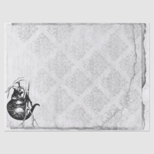 Black and White Cheshire Cat Alice in Wonderland Tissuepapier