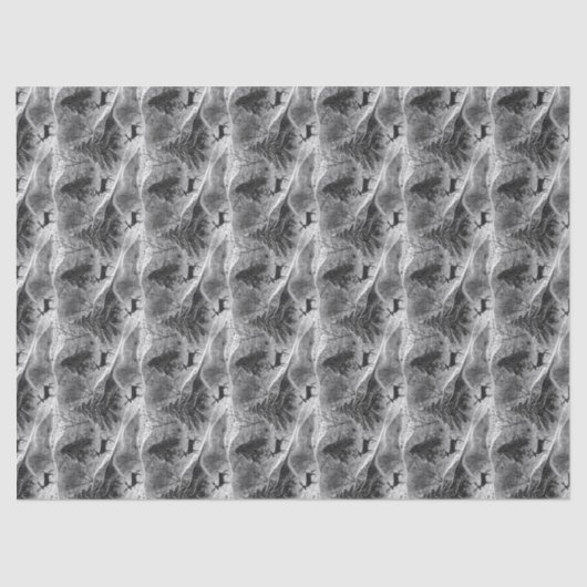 Black and White Christmas Pattern#13 ID1009 Tissuepapier (Voorkant)