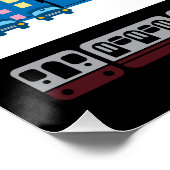 Black and white city perfect poster (Hoek)