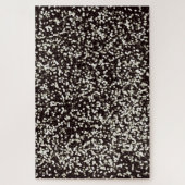 Black and White Confetti Pattern Zeer moeilijk Legpuzzel (Verticaal)