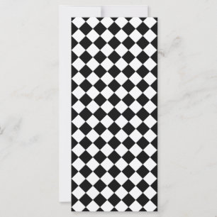 Black and White Diamond Pattern by Shirley Taylor