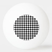 Black and White Diamond Pattern by Shirley Taylor Pingpongballen (Voorkant)