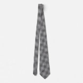 Black and White Diamond Pattern by Shirley Taylor Stropdas (Achterkant)