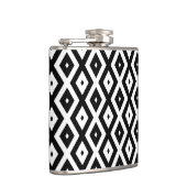 Black and white diamond pattern heupfles (Rechts)