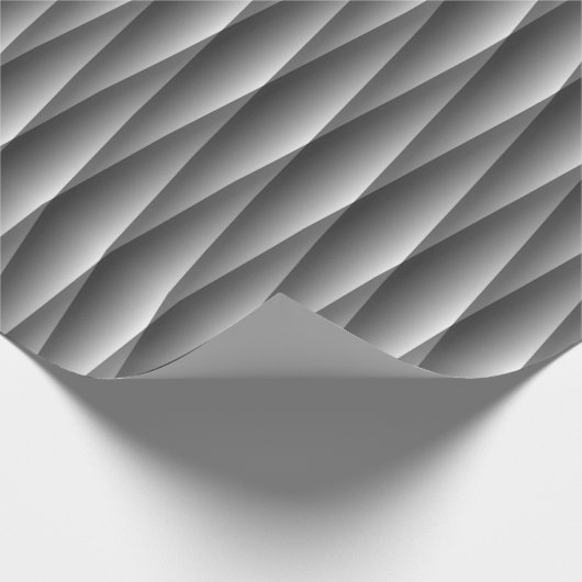 Black and white geometrical pattern cadeaupapier (Hoek)