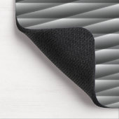 Black and white geometrical pattern muismat (Hoek)