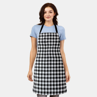 Black and White Gingham Buffalo Pset Schort