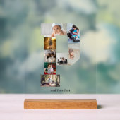 Black and White Letter P Photo Collage (Neutre)