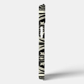 Black and White Mandala Motif van Vision Studio Case-Mate iPhone Case (Achterkant / Rechts)