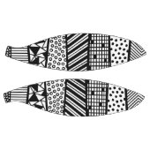 Black and white - modern pattern basketbal (Panelen)