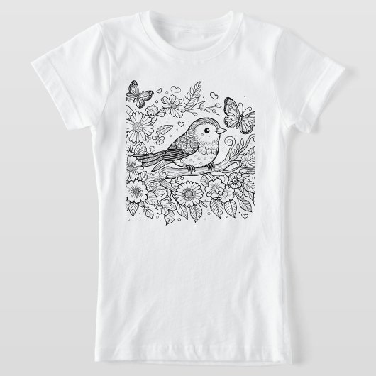 Black and White Nature T-Shirt