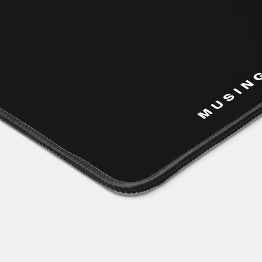 Black and White Retro Typography Personalized (Coin)