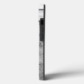 Black and White Sand Beach Case-Mate iPhone Case (Achterkant / Links)