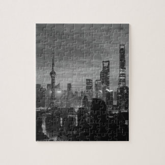 Black and White Shanghai Legpuzzel