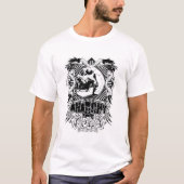 Black and White Skull T-Shirt (Voorkant)