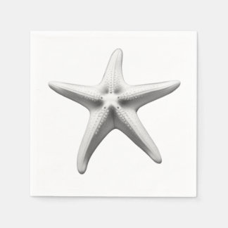 Black and White Starfish Servet