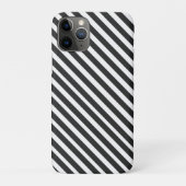 Black and White Stripes Case-Mate iPhone Case (Achterkant)