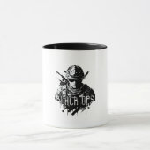 Black and White The Black Ops Mug (Centre)