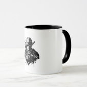 Black and White The Black Ops Mug (Devant droit)