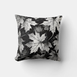 Black and White Throw Pillow Kussen