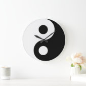 Black and White Yin Yang Grote Klok (Huis)