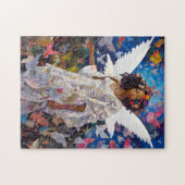 Black Angel Fantasy Art Legpuzzel (Horizontaal)