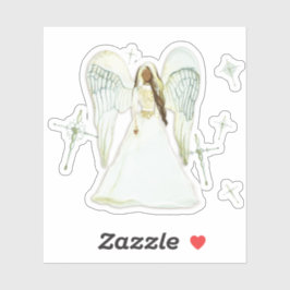 Black Angel Sticker