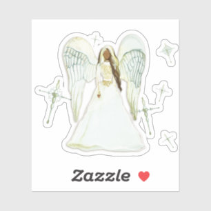 Black Angel Sticker
