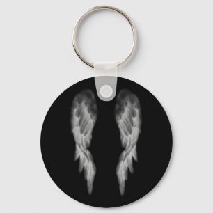 Black Angel Wings Sleutelhanger